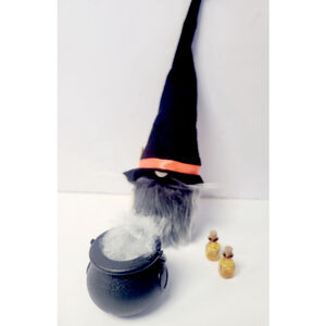 Halloween Witch Gnome Shelf Sitter Spooky Squad Collection